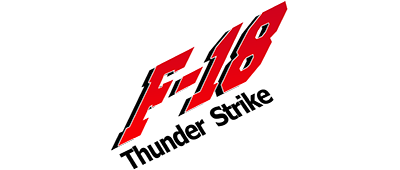 F-18 Thunder Strike logo for GameBoy Color